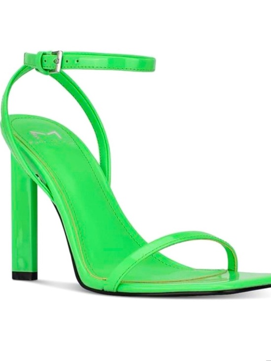 Marc Fisher Shoes - Marc Fisher Arthur Women's
Patent Leather Ankle Strap Heels Green
Size 6